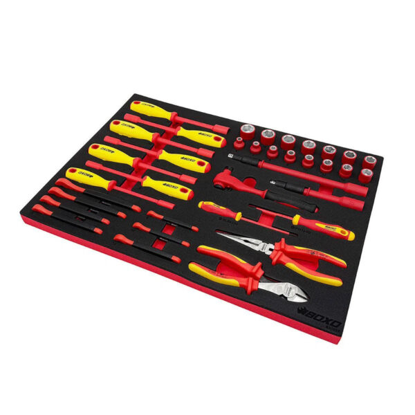 LuxeAurum 36-Piece Insulated Electrical Tool Set | Safety & Precision Tools - Image 3