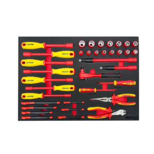 LuxeAurum 36-Piece Insulated Electrical Tool Set | Safety & Precision Tools
