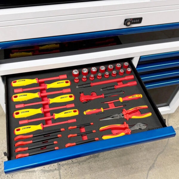 LuxeAurum 36-Piece Insulated Electrical Tool Set | Safety & Precision Tools - Image 2